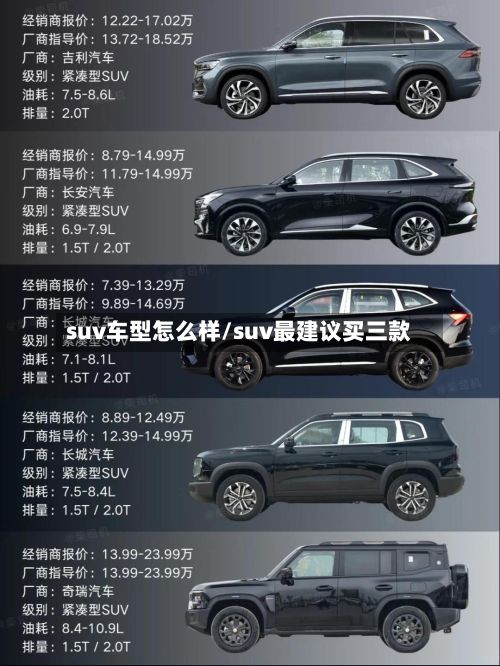 suv车型怎么样/suv最建议买三款