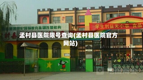 孟村县医院限号查询(孟村县医院官方网站)-第2张图片