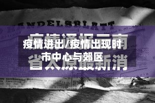 疫情进出/疫情出现时市中心与郊区