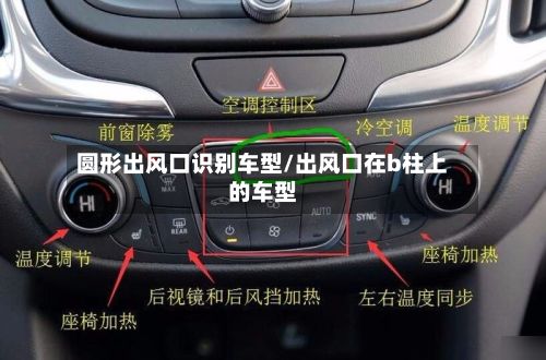 圆形出风口识别车型/出风口在b柱上的车型-第2张图片