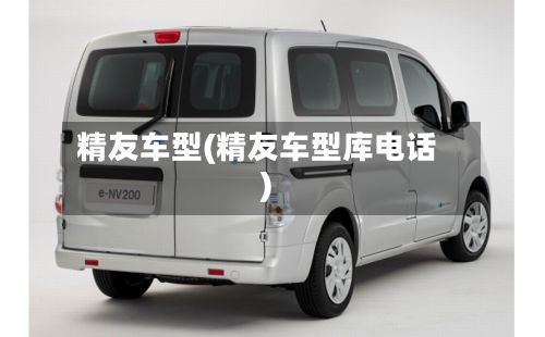 精友车型(精友车型库电话)