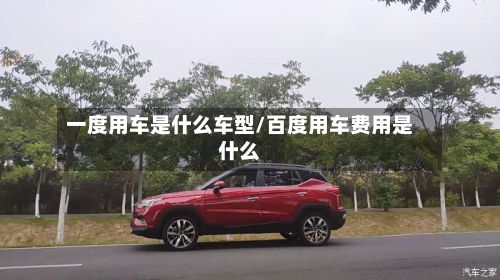 一度用车是什么车型/百度用车费用是什么-第2张图片