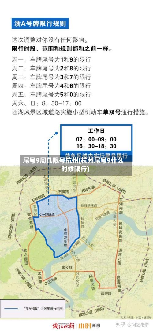 尾号9周几限号杭州(杭州尾号9什么时候限行)