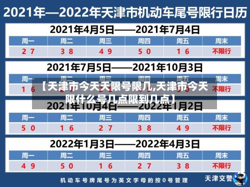 【天津市今天天限号限几,天津市今天限什么号几点限到几点】-第2张图片