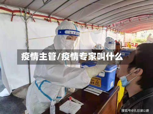 疫情主管/疫情专家叫什么-第2张图片