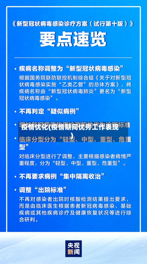 疫情优化(疫情期间优秀工作表现)-第3张图片