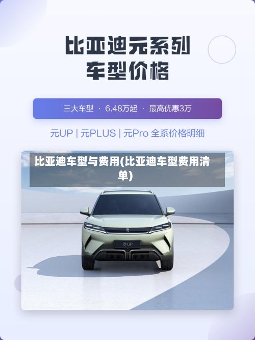 比亚迪车型与费用(比亚迪车型费用清单)-第2张图片