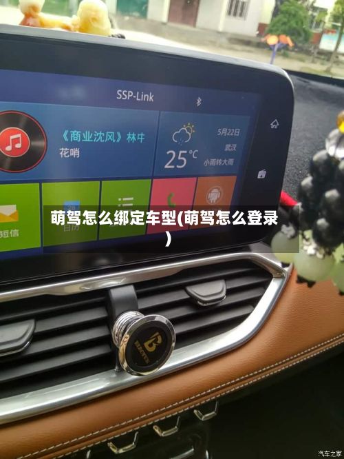 萌驾怎么绑定车型(萌驾怎么登录)-第2张图片