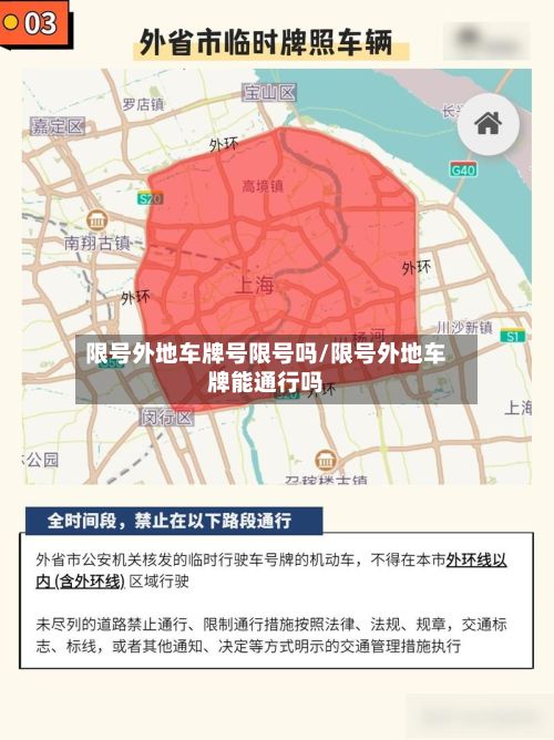 限号外地车牌号限号吗/限号外地车牌能通行吗-第2张图片