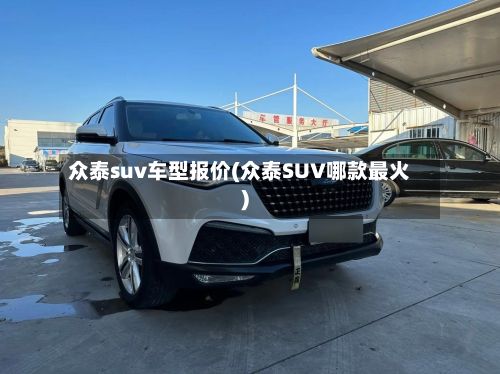众泰suv车型报价(众泰SUV哪款最火)-第2张图片