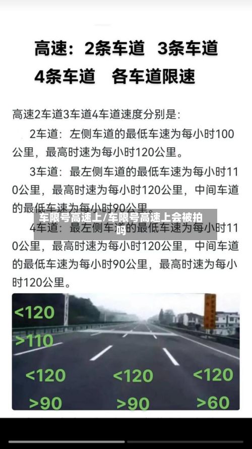 车限号高速上/车限号高速上会被拍吗-第2张图片