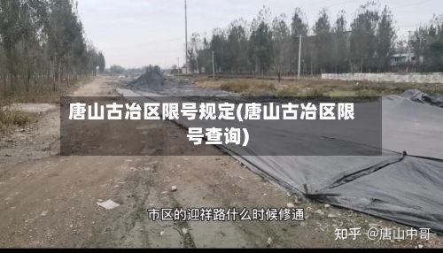 唐山古冶区限号规定(唐山古冶区限号查询)-第2张图片