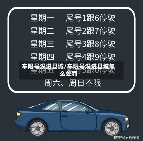 车限号没进县城/车限号没进县城怎么处罚-第2张图片