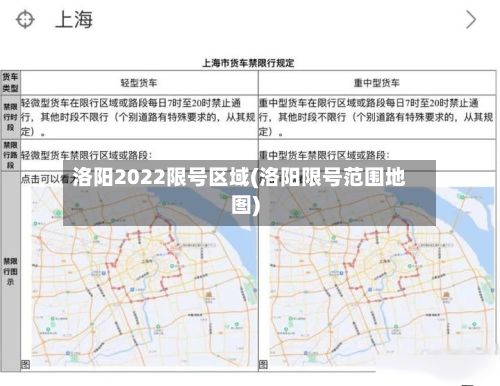 洛阳2022限号区域(洛阳限号范围地图)-第2张图片