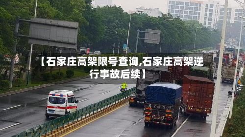 【石家庄高架限号查询,石家庄高架逆行事故后续】-第2张图片