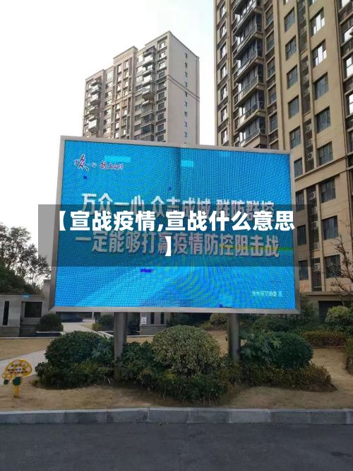 【宣战疫情,宣战什么意思】-第2张图片
