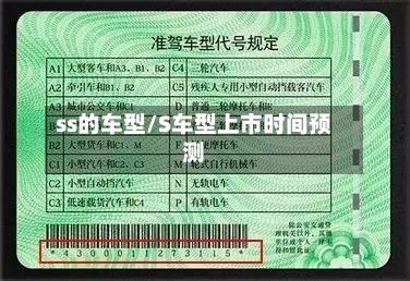 ss的车型/S车型上市时间预测
