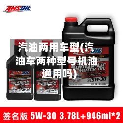 汽油两用车型(汽油车两种型号机油通用吗)-第3张图片
